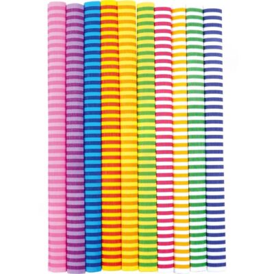 Krepppapier-Set, Streifen