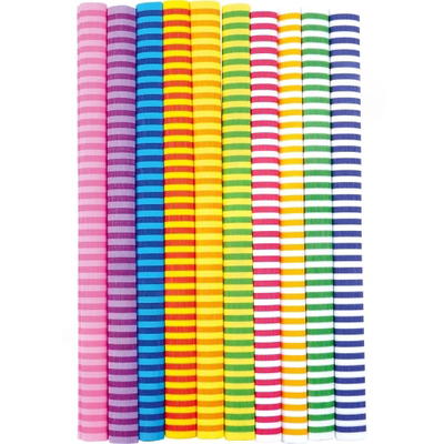 Krepppapier-Set, Streifen