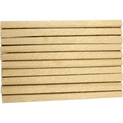 Krepppapierrollen, gold