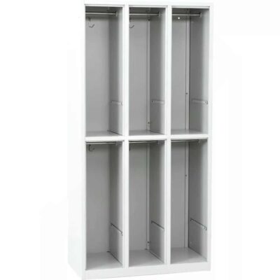 Metallspind-Korpus, Höhe: 180 cm, mit 6 Fächern