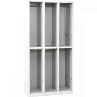 Metallspind-Korpus, Höhe: 180 cm, mit 6 Fächern