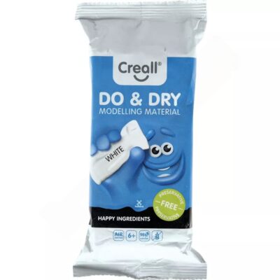 Modelliermasse Öko, selbsthärtend, weiß