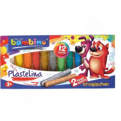 Moje Bambino-Knetmasse, 12 Farben