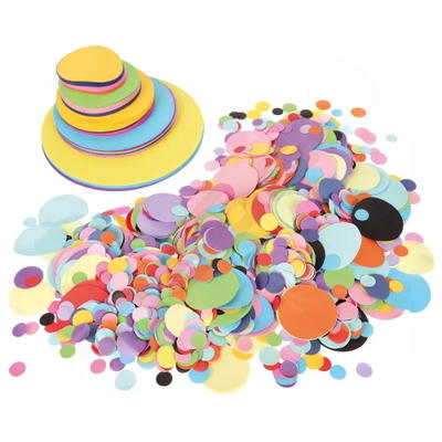 Origami Faltblätter-Set – Kreise, 20 bis 200 mm