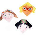 Origami-Set mit Stickern – Gesichter - origami set mit stickern gesichter 202175 2 2