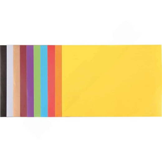 scherenschnittglanzpapierheft-a4-10-blatt-111043 2 Buntpapier A4, 10 Blatt - scherenschnittglanzpapierheft a4 10 blatt 111043 2