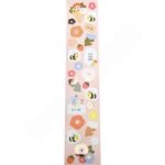 Sticker auf Rolle, Blumen und Bienen - sticker auf rolle blumen und bienen 300556 w 2 2