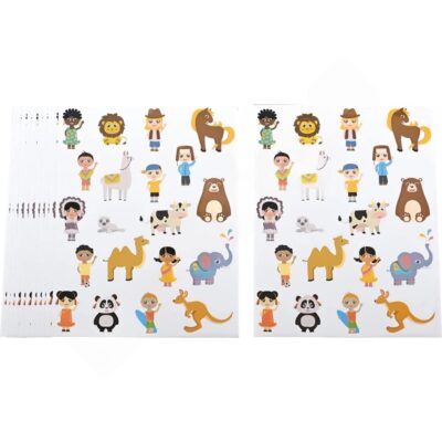 Sticker Kinder der Welt