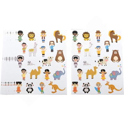 Sticker Kinder der Welt