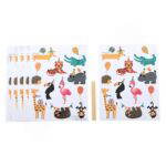 Textilaufkleber, Partytiere - textilaufkleber partytiere 204026 w 2