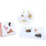 Textilaufkleber, Partytiere - textilaufkleber partytiere 204026 w 2 2