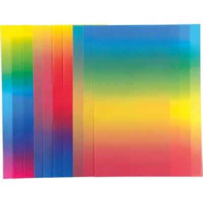 Transparentpapier Regenbogen