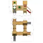 Spielplatz-Kletterturm Wickey PRO MAGIC Meadow - w 100395 pro magic toddler meadow 04 new0624