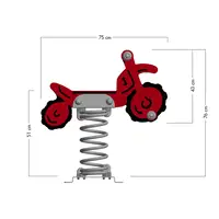 Federwippe Wickey PRO Motorrad "Trickey" – Bild 5