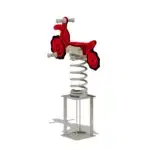 Federwippe Wickey PRO Motorrad „Trickey“ - w pro federwippe crossmotor med spielplatz 100112 3