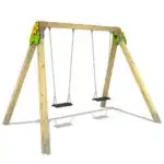 Doppelschaukel Wickey PRO MAGIC Leaf - w pro magic leaf schaukel aus holz 1000068 1