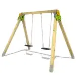 Doppelschaukel Wickey PRO MAGIC Leaf - w pro magic leaf schaukel aus holz 1000068 2 3