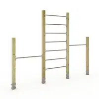 Kletterleiter mit Doppel-Reck Wickey PRO Tumble 409P – Bild 4
