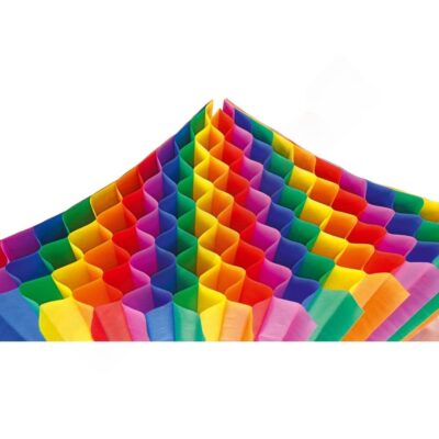 Wabenpapier, Regenbogen