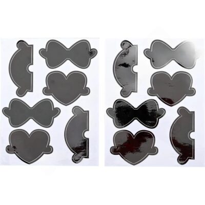 Wärmeempfindliche Sticker