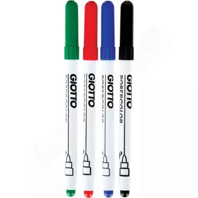 Whiteboard Marker Giotto, fine, 4 Farben