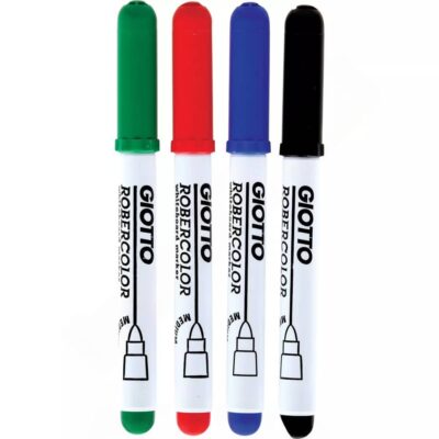 Whiteboard Marker Giotto, medium, 4 Farben