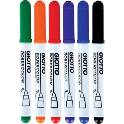 Whiteboard Marker Giotto, medium, 6 Farben