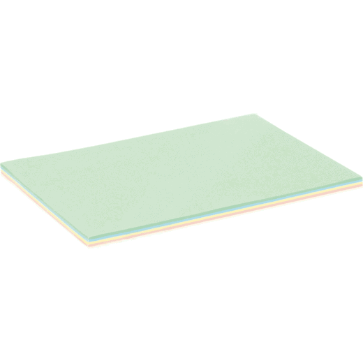 zeichenpapier-a4-100-blatt-5-pastellfarben-543001 Zeichenpapier A4, 100 Blatt, 5 Pastellfarben - zeichenpapier a4 100 blatt 5 pastellfarben 543001