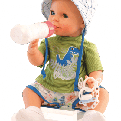 Schildkröt Puppe "Finn" 40 cm