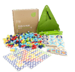 PLUG IT „TicTacToe und Steckspiel Set“, 178 Teile - 27091 Box rgb