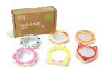 PLUG IT „Spiegel Set“, 6 Teile - 27092 Box rgb