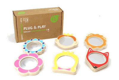 PLUG IT „Spiegel Set“, 6 Teile