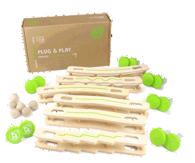 PLUG it „Kugelbahn Set“