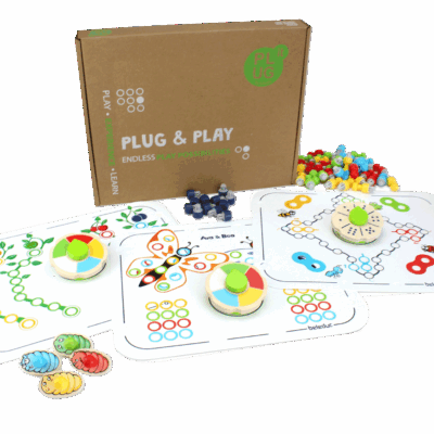 PLUG IT "Spiele Set", 58 Teile