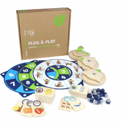 PLUG IT "Uhr & Aktions-Folien-Set", 38 Teile