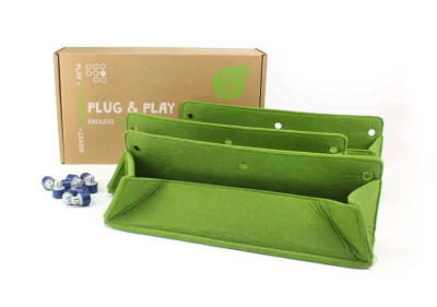 PLUG IT „Taschen Set“ Rechteck, 3er Set mit 12 Teilen