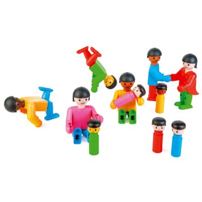 Freunde aus aller Welt Spielfiguren - 47 Teile