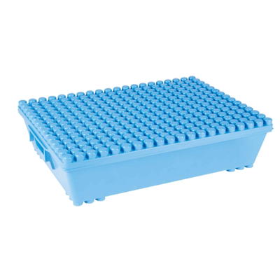 Multibox S mit Deckel blau – 2 Stück