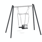A4K Lime Einfachschaukel mit Eltern-Kind-Sitz - a4k lime einfachschaukel mit eltern kind sitz nv31235 a w