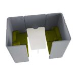 Agora Meetingbox, 4-Sitzer mit festem Tisch - agora meetingbox 4 sitzer mit festem tisch 861097 w 2 2