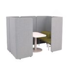 Agora Meetingbox, 4-Sitzer mit freistehendem Tisch - agora meetingbox 4 sitzer mit freistehendem tisch 861098 w 2