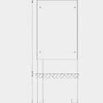 Orbis Me Doppelmaltafel, Metallpfosten - doppelmaltafel metallpfosten nv3602mp w 4