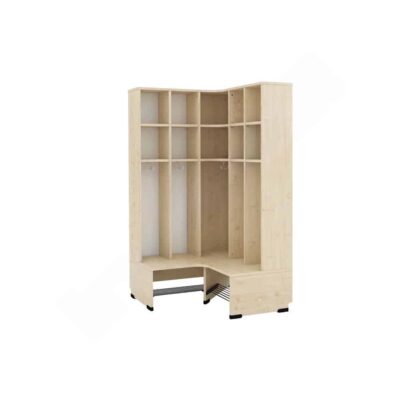 Eckgarderobe Tropfen Maxi 5, Sitzhöhe 31 cm