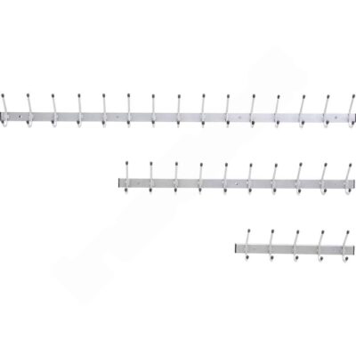 Garderobenleiste mit Haken aus Metall