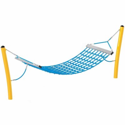 Hängematte, Metallpfosten