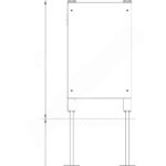 Orbis H Maltafel, Holzpfosten - maltafel holzpfosten nv3601e w 4 2