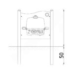 Milo Spielwand Auto - milo spielwand auto nv3685 w 5 2