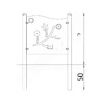 Milo Spielwand Drehrad - milo spielwand drehrad nv3681 w 5 2