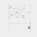 Milo Spielwand Zahnräder - milo spielwand zahnrader nv3683 w 4