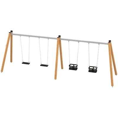 Orbis H 4er-Schaukel – Gestell